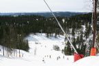 Skiing on Tryvann, Oslo, Norway, April 2006