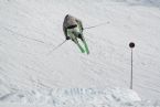 Skiing on Tryvann, Oslo, Norway, April 2006