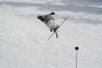 Skiing on Tryvann, Oslo, Norway, April 2006