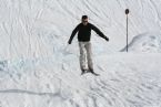 Skiing on Tryvann, Oslo, Norway, April 2006