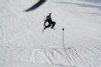 Skiing on Tryvann, Oslo, Norway, April 2006