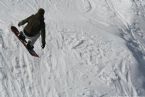 Skiing on Tryvann, Oslo, Norway, April 2006