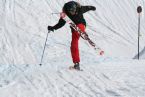 Skiing on Tryvann, Oslo, Norway, April 2006