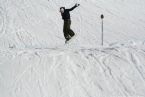 Skiing on Tryvann, Oslo, Norway, April 2006