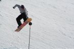 Skiing on Tryvann, Oslo, Norway, April 2006