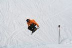 Skiing on Tryvann, Oslo, Norway, April 2006