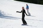 Skiing on Tryvann, Oslo, Norway, April 2006