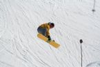 Skiing on Tryvann, Oslo, Norway, April 2006