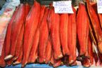 Smoked Salmon, Open Market on Petropavlovsk-Kamchatski, Kamchatka, Russia, 2005