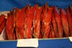 Smoked Salmon, Open Market on Petropavlovsk-Kamchatski, Kamchatka, Russia, 2005