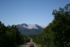 Road, mountains, Kamchatka, Russia, 2005