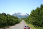 Road, mountains, Kamchatka, Russia, 2005