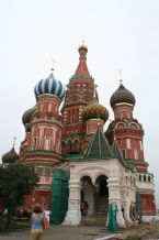 St. Basil's Cathedral in Moscow, Russia, 2005