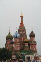 Saint Basil's Cathedral in Moscow, Russia 2005