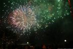 Fireworks over Danube, New Year 2006, Bratislava Slovakia