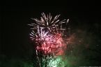 Fireworks over Danube, New Year 2006, Bratislava Slovakia