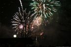 Fireworks over Danube, New Year 2006, Bratislava Slovakia