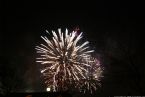 Fireworks over Danube, New Year 2006, Bratislava Slovakia