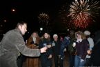 Fireworks over Danube, New Year 2006, Bratislava Slovakia