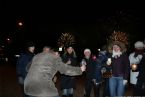 Fireworks over Danube, New Year 2006, Bratislava Slovakia