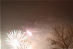 Fireworks over Danube, New Year 2006, Bratislava Slovakia