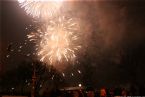 Fireworks over Danube, New Year 2006, Bratislava Slovakia