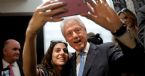 Bill Clinton selfie