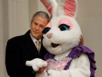 Bush and the bunny