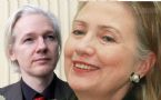 Hillary Clinton Julian Assange 2