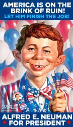 MAD Magazine Alfred for President Brink