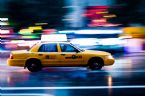 catching a cab in new york city