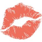 ist2 105738 lipstick print on white