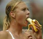 maria banana in mouth ... (Click to enlarge)