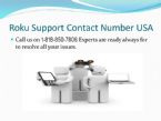 1 818 850 7806 Roku Support