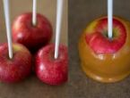 caramel apples