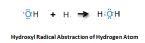 hydroxyl radical abstraction