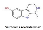 serotonin acetaldehyde