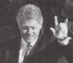 handsign clinton