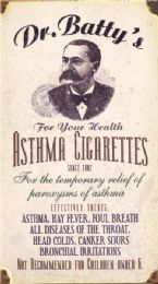 Dr. Batty's Asthma Cigarettes