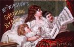 Mrs Winslow s Soothing Syrup For children teething Contained 65 mg of morphine per fl oz 2