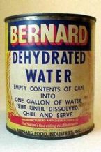 dehydrated water