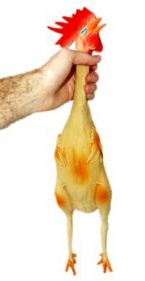 rubber chicken