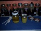 herb and liver flush set up