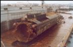 THE REMAINS OF KURSK SUBMARINE