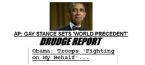 Drudge Obama Troops Fighting on MY Behalf1