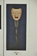 Noh, Traditional Japanese hand-carved Wooden Masks ... (Click to enlarge)