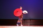 Traditional Japanese Umbrella Dance Performance ... (Click to enlarge)